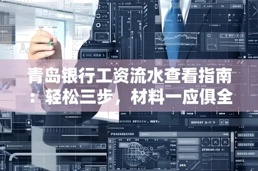 青岛银行工资流水查看指南：轻松三步，材料一应俱全